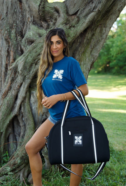 High Society Weekender Tote in Lava