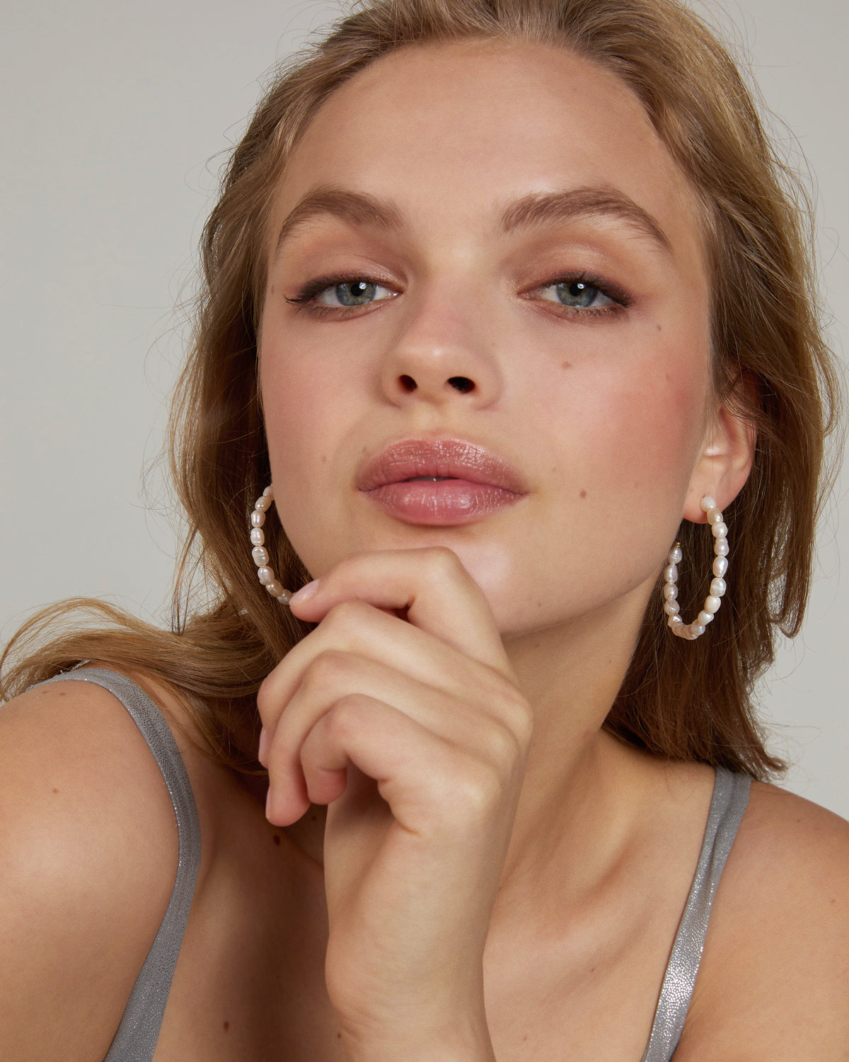 Grit Maxi Hoop Earrings