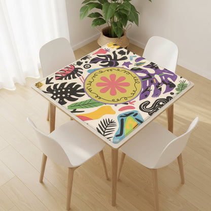 Mahjong Mat Boho Doodle And Dads Tropical Play