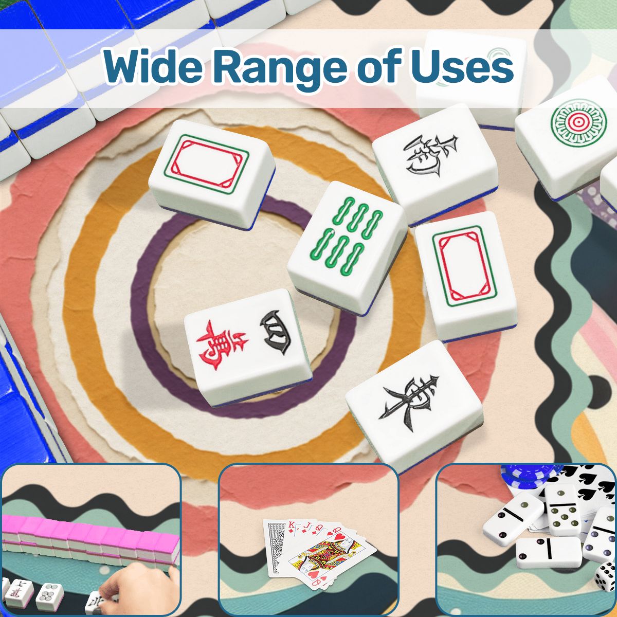 Mahjong Mat Modern Cyclone
