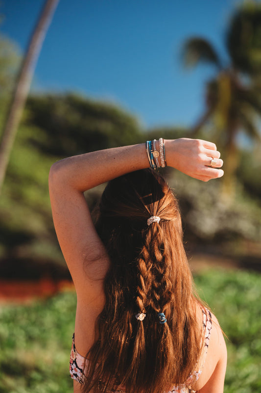 "Protect" Hair Tie Bracelet Set