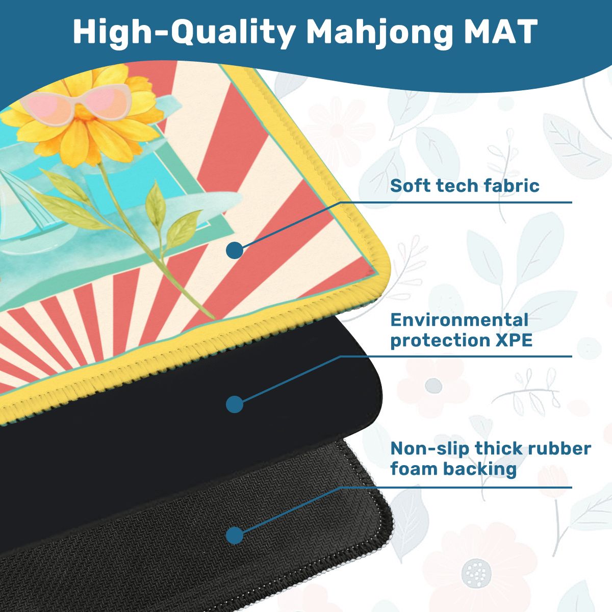 Summertime Summertime Mahjong Mat