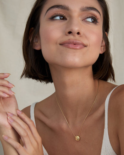 Us Against The World Icon Necklace