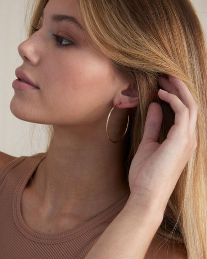 Simplicity Maxi Hoop Earrings