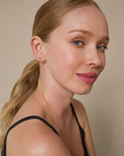 My Circle Stud Earrings
