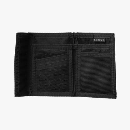 Black - Velcro Bifold Wallet