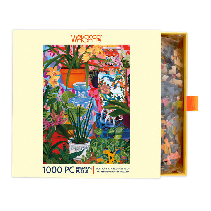 Tropical Vases 1000 Piece Puzzle