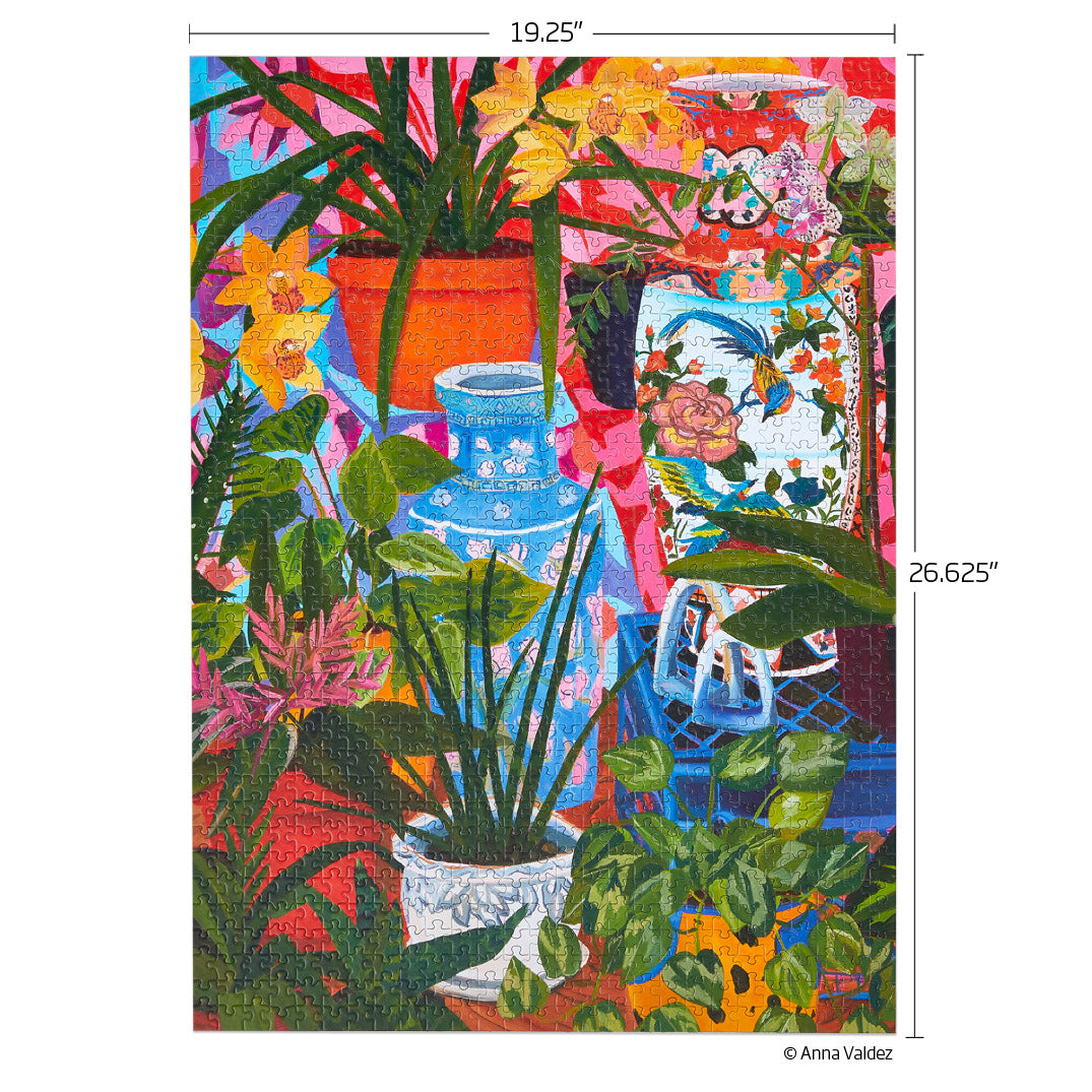 Tropical Vases 1000 Piece Puzzle