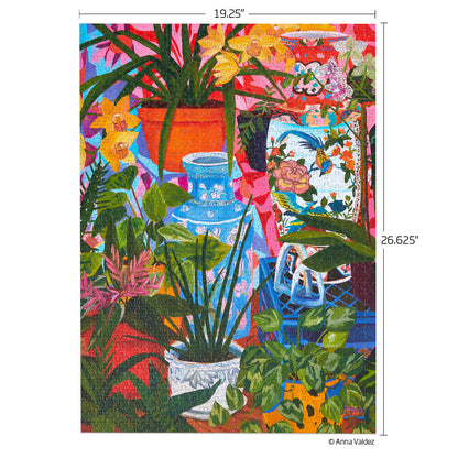 Tropical Vases 1000 Piece Puzzle