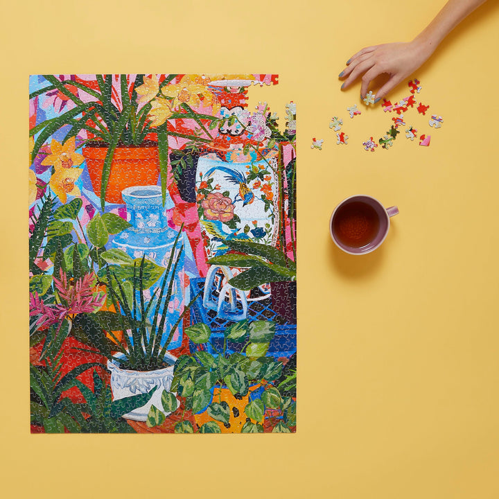 Tropical Vases 1000 Piece Puzzle