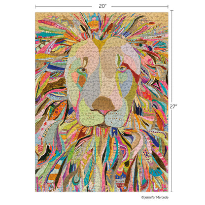 Majestic Lion 1000 Piece Jigsaw Puzzle