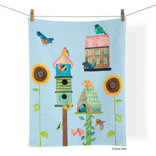 Birdhouse Lane Cotton Tea Towel