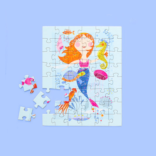 Mermaid and Friends 48 Piece Jigsaw Puzzle Snax