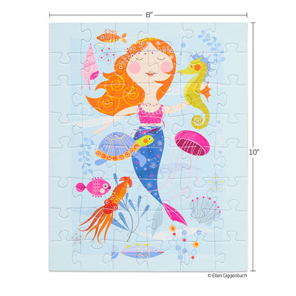 Mermaid and Friends 48 Piece Jigsaw Puzzle Snax