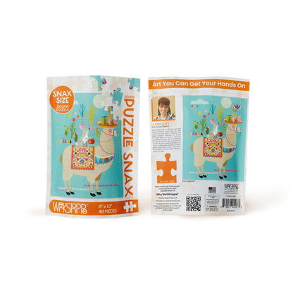 Llama Llyft 48 Piece Jigsaw Puzzle Snax