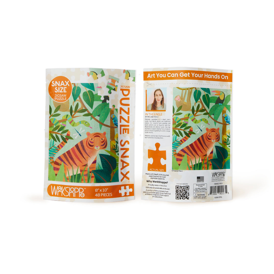 In the Jungle 48 Piece Jigsaw Puzzle Snax
