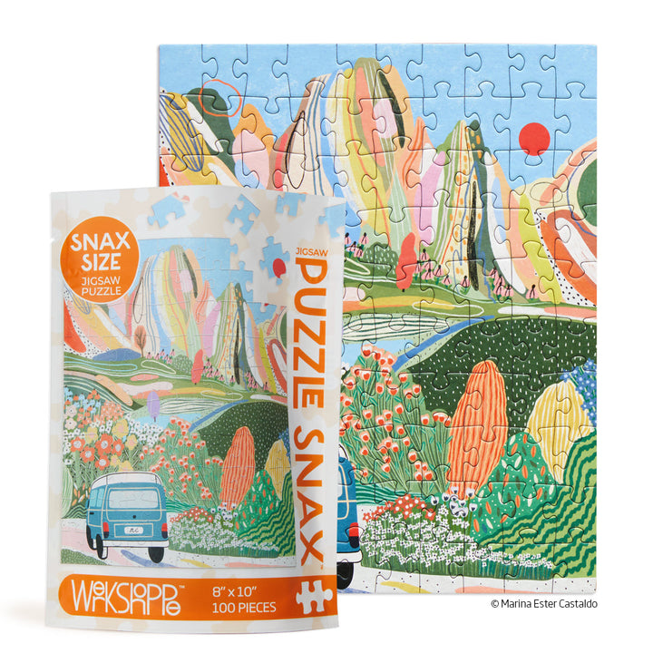 Day Tripping 100 Piece Jigsaw Puzzle