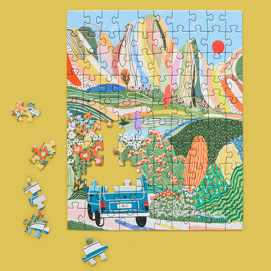 Day Tripping 100 Piece Jigsaw Puzzle