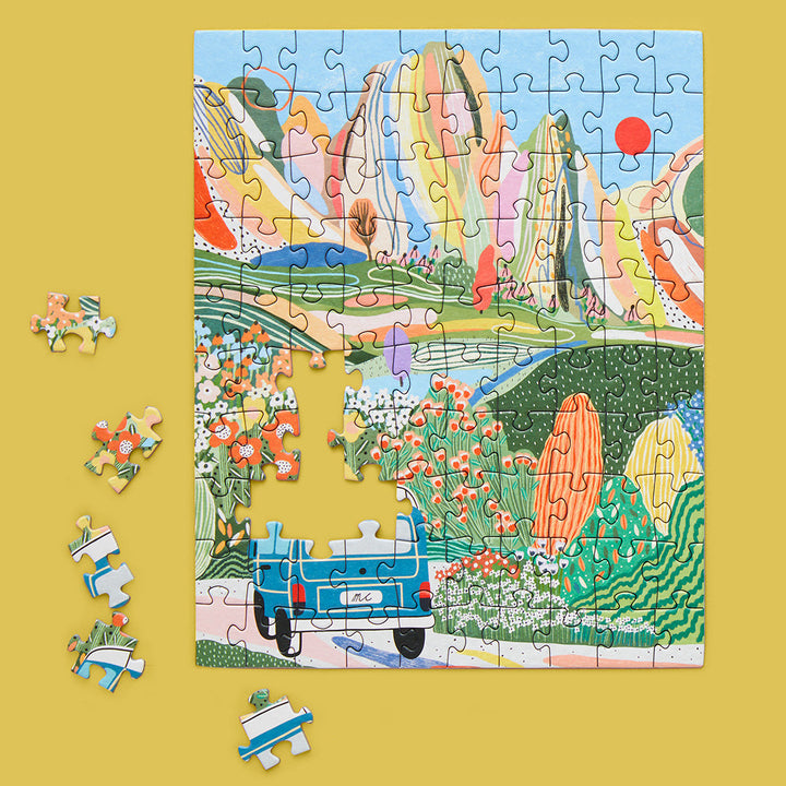 Day Tripping 100 Piece Jigsaw Puzzle