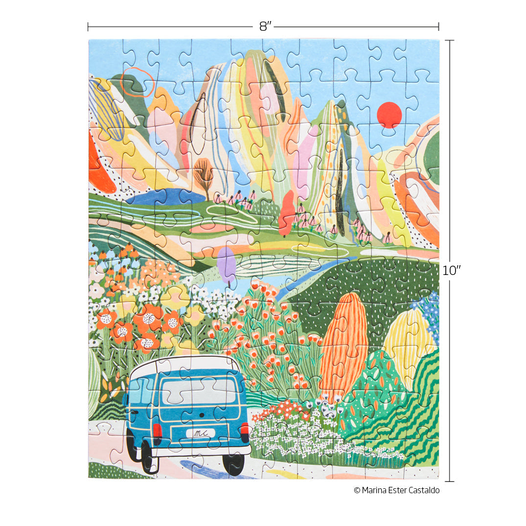 Day Tripping 100 Piece Jigsaw Puzzle