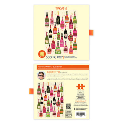 Bubble Pop Fizz 500 Piece Jigsaw Puzzle