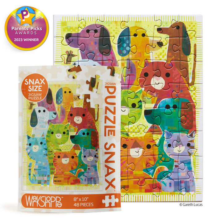 Tats And Dods 48 Piece Kids Puzzle Snax