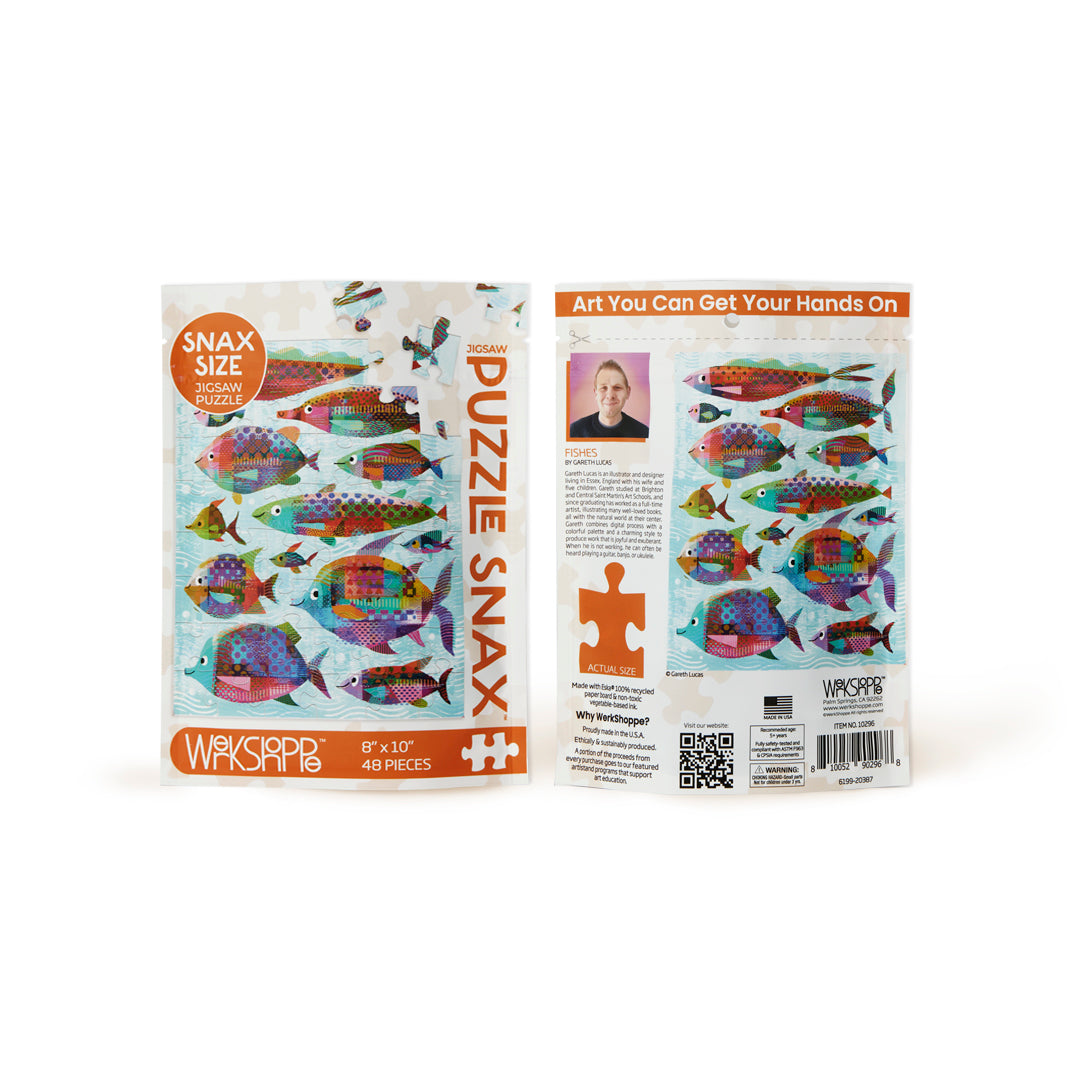 Fishes 48 Piece Puzzle Snax