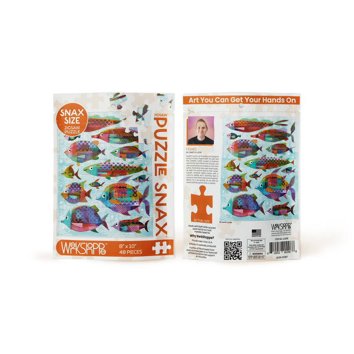 Fishes 48 Piece Puzzle Snax