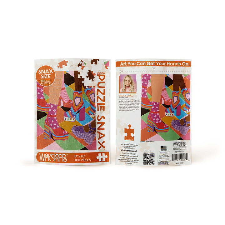Boogie Shoes 100 Piece Puzzle Snax