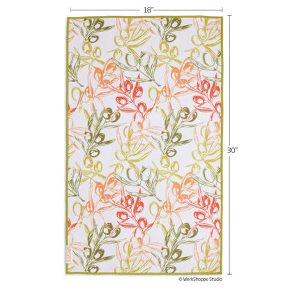 Olive Branch Microfiber Kitchen Dish Towel