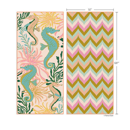 Seahorses Microfiber Go Big Towel