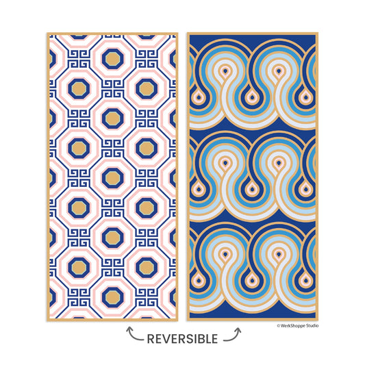 Greek Key Tiles Microfiber Go Big Towel
