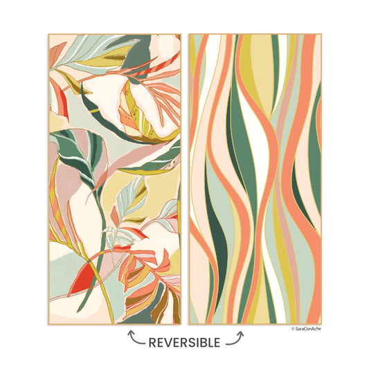 Exotic Leaves Microfiber Go Big Towel