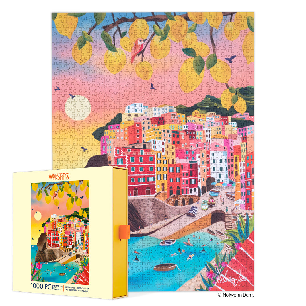 Cinque Terre 1000 Piece Puzzle