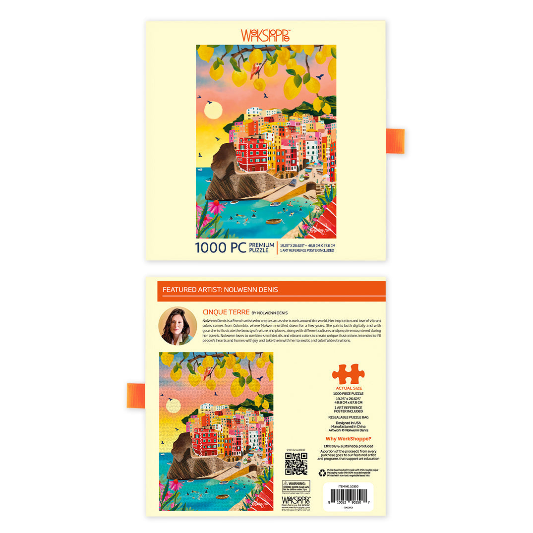 Cinque Terre 1000 Piece Puzzle