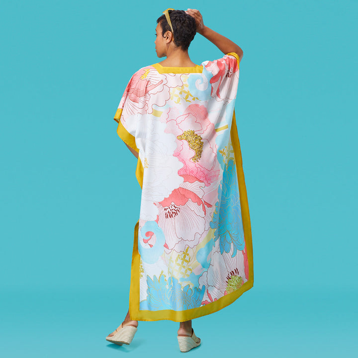 Peony Blossoms Caftan