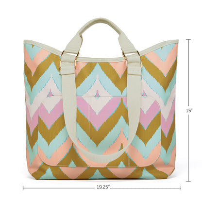 Chevron Go Big Tote Bag