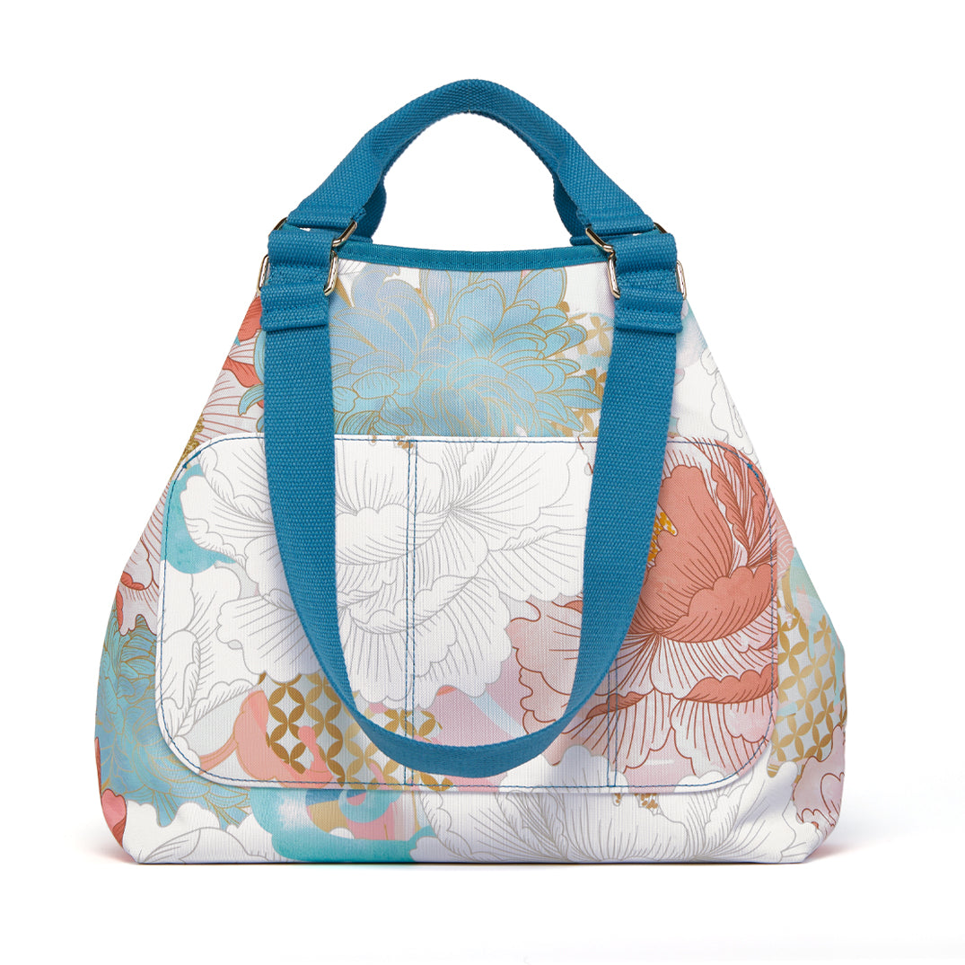 Peony Blossoms Go Big Tote Bag