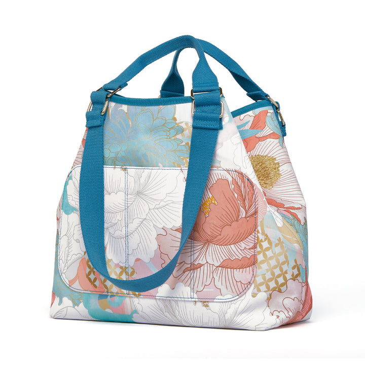 Peony Blossoms Go Big Tote Bag