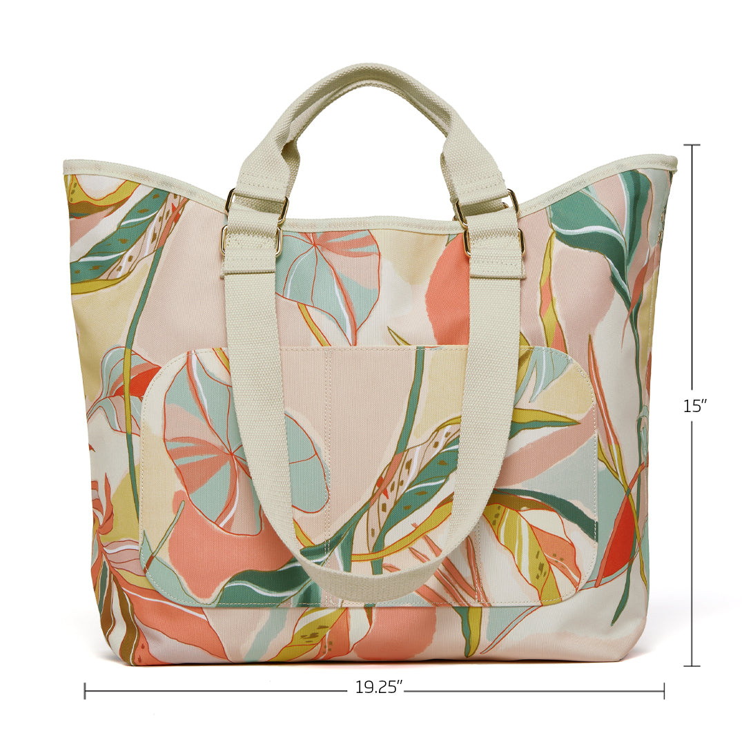 Exotic Leaves Go Big Tote Bag