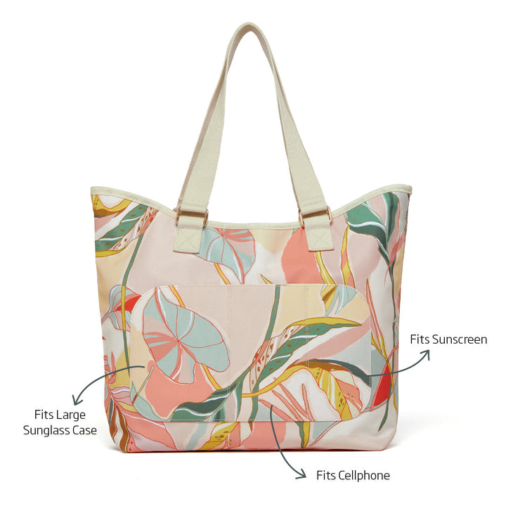 Exotic Leaves Go Big Tote Bag