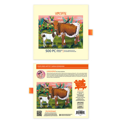 Longhorns 500 Piece Puzzle