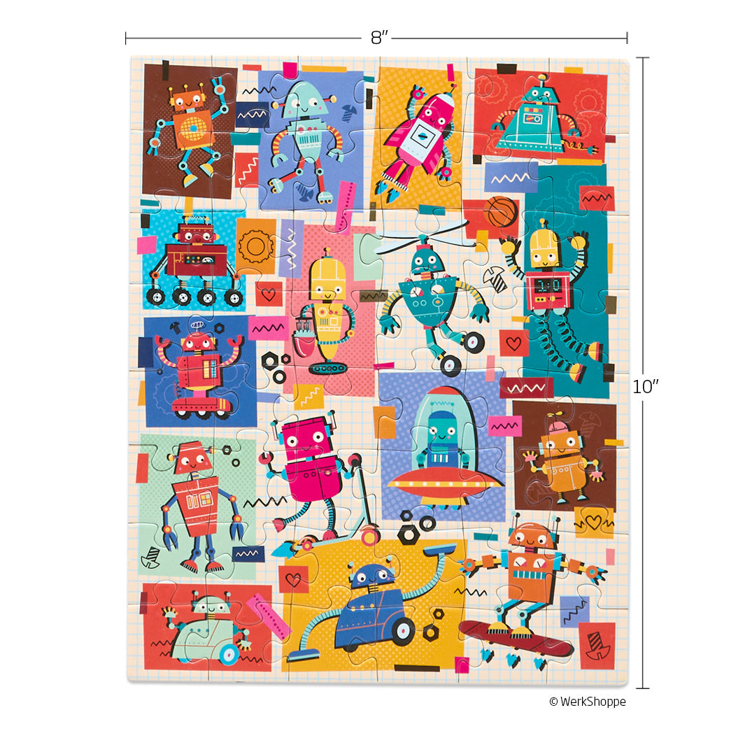 Robots 48 Piece Puzzle Snax
