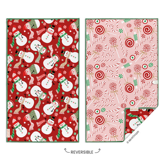 Peppermint Party Microfiber Towel
