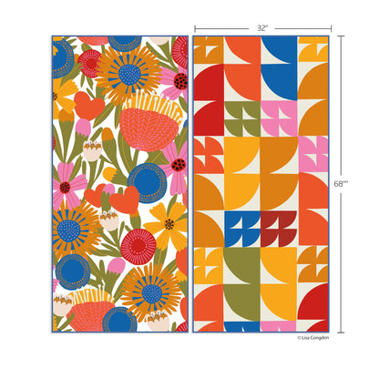 Jolies Fleurs GO BIG Towel