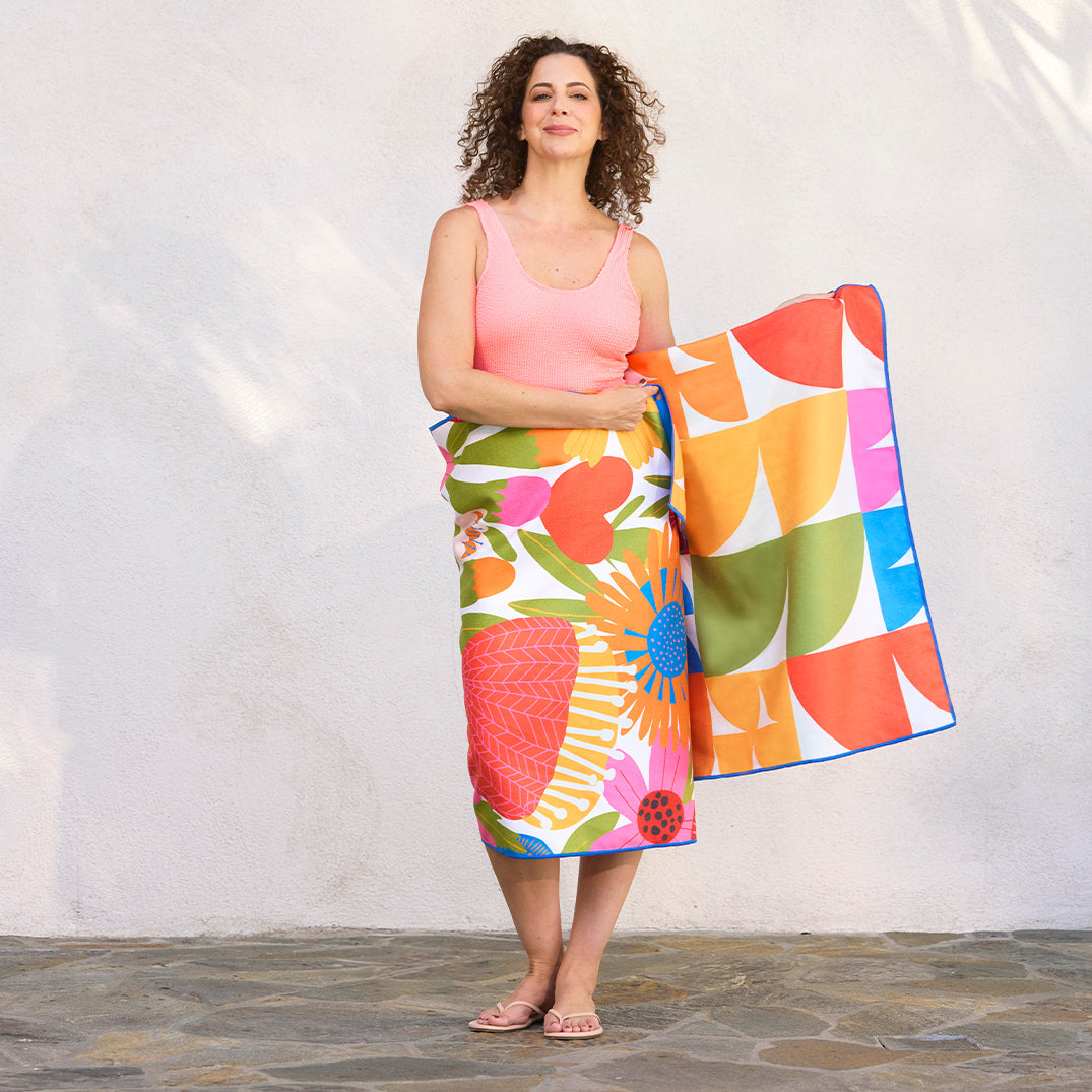 Jolies Fleurs GO BIG Towel
