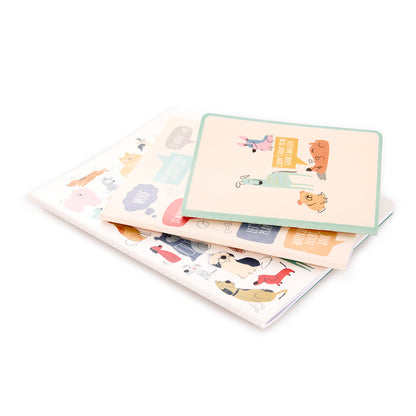If Dogs Could Talk Stitched Notebook Set