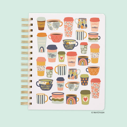 But First Coffee Spiral Notebook