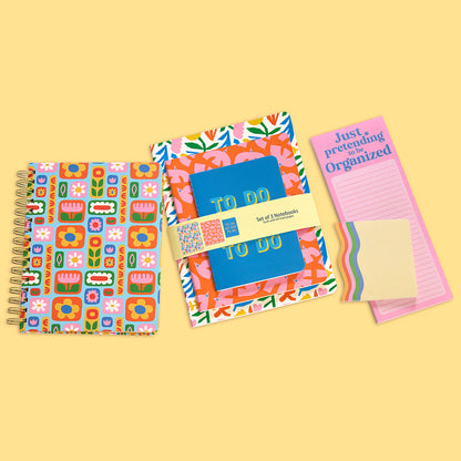 To Do Or Not To Do Stitched Notebook Set