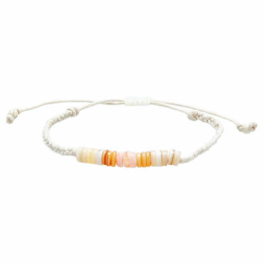 Brisa Braided Puka Shell Bracelet